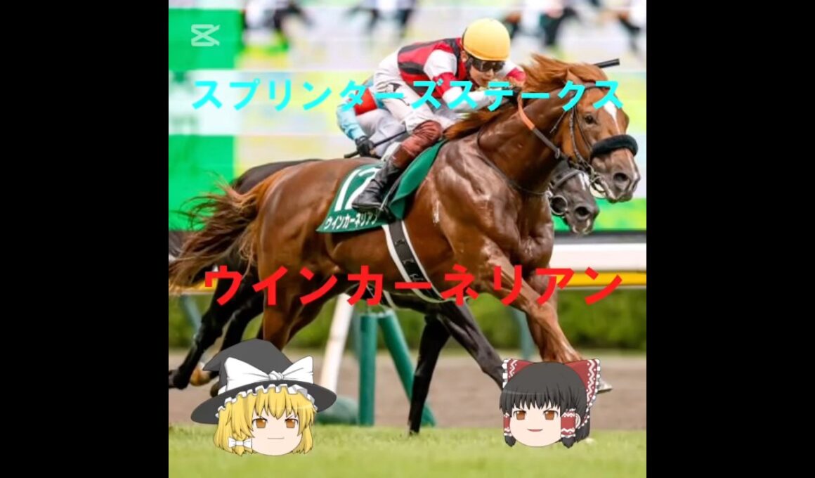 【スプリンターズステークス】ウインカーネリアン#競馬 #競馬予想 #中央競馬予想 #shorts