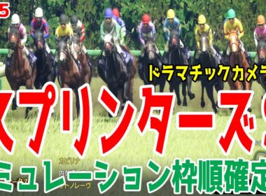 【スプリンターズステークス2025】シミュレーション枠順確定版【ドラマチックカメラVer.】秋の電撃王決定戦！豪華メンバーを制し短距離の王座に輝くのは！？徹底攻略する！！【競馬予想】スプリンターズS