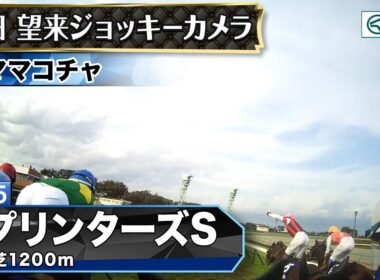 【ジョッキーカメラ】ママコチャ騎乗の岩田望来騎手ジョッキーカメラ映像｜2025年スプリンターズステークス｜JRA公式