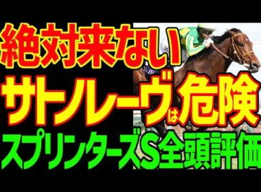 【スプリンターズS】サトノレーヴは絶対に来ない理由…ナムラクレア、トウシンマカオ、ママコチャ…国内スプリントに覇を唱えるのはどの馬か？2025年スプリンターズステークス全頭評価動画【競馬ゆっくり】