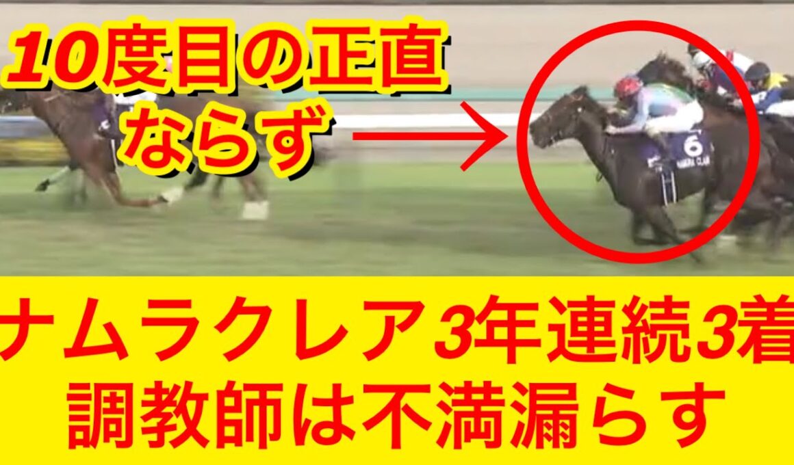 【スプリンターズステークス2025】ナムラクレア3年連続3着…長谷川調教師は不満を漏らす…【競馬の反応集】