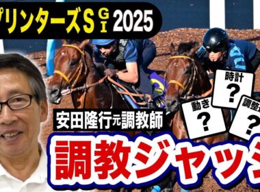 【スプリンターズS2025】安田隆行元調教師が調教ジャッジ　「動き」「時計」「調教過程」を採点しピックアップした５頭を発表！　抜群に動いた穴馬は？香港馬をどう見る？《東スポ競馬ニュース》