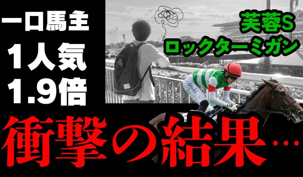 【競馬】【一口馬主】ロックターミガン1番人気！？芙蓉ステークスの結果は…