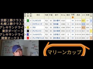 【2025マリーンカップ】関東オークスのルメール 勝てば新歴史 つまり歴史通りは・・・ 実績着列競馬予想 船橋マリーンC予想