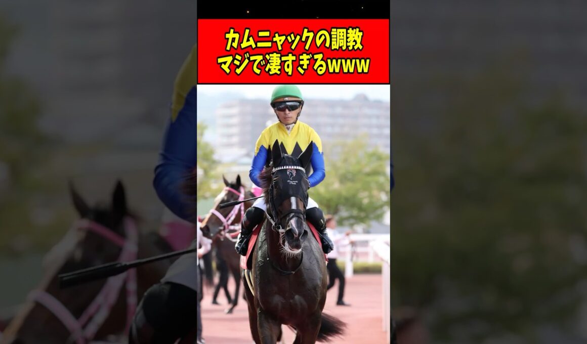 【朗報】カムニャック、秋華賞2週前の追い切りがヤバすぎるwww#shorts