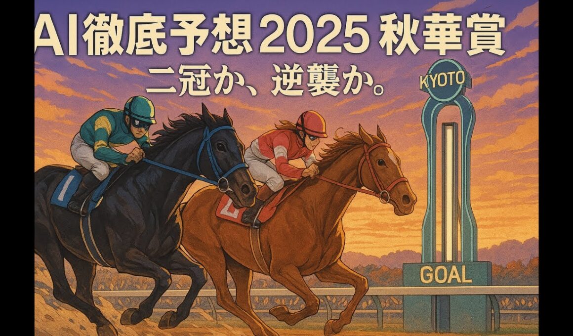 （2週前気が早い人向け）【2025年秋華賞予想】AIがデータで徹底分析！二冠か、逆襲か。三歳牝馬の頂点を掴むのは誰だ！