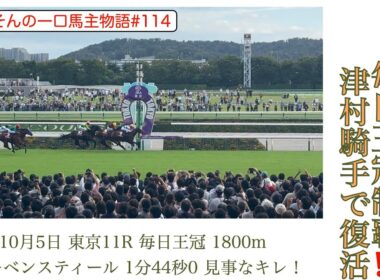 【競馬現地映像】レーベンスティール毎日王冠で見事な復活劇‼️天皇賞・秋へむけて視界良好！父、祖父、曽祖父の秋の盾の忘れ物を獲りに行く！10/9木曜日20:00からYouTubeライブで祝勝会やります！