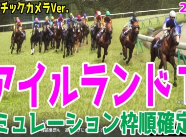 【アイルランドトロフィー2025】シミュレーション枠順確定版【ドラマチックカメラVer.】エリザベス女王杯・マイルCSへ続く牝馬限定戦！豪華メンバーのレースを徹底攻略する！！【競馬予想】アイルランドT