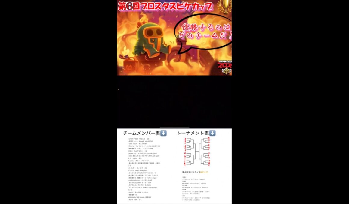 【ブロスタ】第6回スピケチャンピオンズカップ