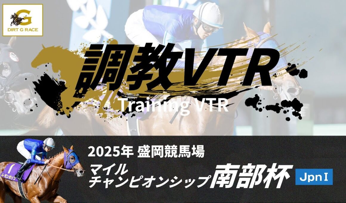 調教VTR｜2025年 マイルチャンピオンシップ南部杯 JpnI｜NAR公式