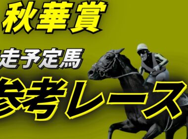 秋華賞2025 参考レース