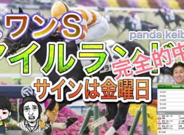 【アイルランドT】2025〜サインは金曜日に滑り込み受信🔥【スワンS】本命はキズナ産駒🔥番組最後に重大なお知らせ〜panda keiba TV