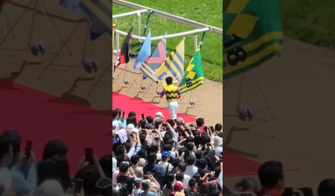 日本ダービー騎乗騎手紹介セレモニー1 #プロ馬券師集団桜花 #horse #日本ダービー #東京優駿 #中央競馬 #東京競馬場 #日本ダービー2025