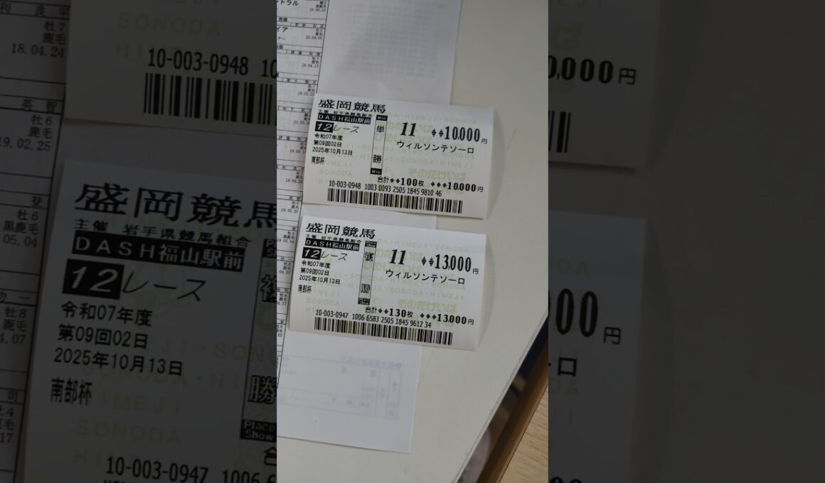 第38回マイルチャンピオンシップ南部杯（jpn1）🐴直前予想◎ウィルソンテソーロ✘川田将雅👦頼んだぞ‼️‼️‼️‼️#競馬#馬券#馬券予想#南部杯#ウィルソンテソーロ#川田将雅#2025南部杯