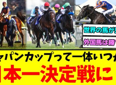『ジャパンカップって世界中から最強馬が集まるレースだと思ってた』に対するみんなの反応集【競馬/ウマ娘】