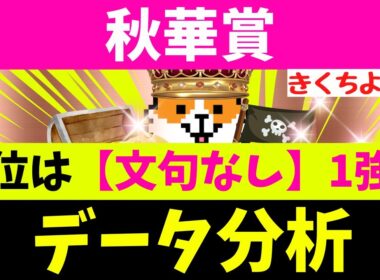 【秋華賞 2025】データ徹底分析！【注目馬BEST 10】第1位は【文句なし】1強！