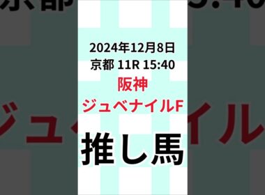 【阪神ジュベナイルフィリーズ2024推し馬】2024年12月8日京都 11R 15:40 #当たる競馬 #阪神ジュベナイルフィリーズ  #解説 #当たる競馬予想  #競馬予想 #競馬予想動画