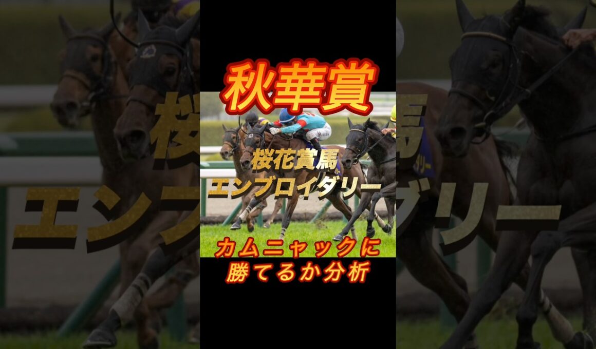 秋華賞　桜花賞馬エンブロイダリー　カムニャックに勝てるか分析
