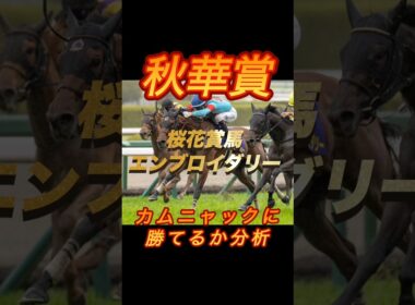 秋華賞　桜花賞馬エンブロイダリー　カムニャックに勝てるか分析