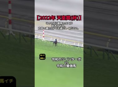 【2022年 天皇賞(秋)】競馬好きから競馬を知らない人まで全員が楽しめる1分。 #競馬 #イクイノックス #天皇賞秋 #馬イチ