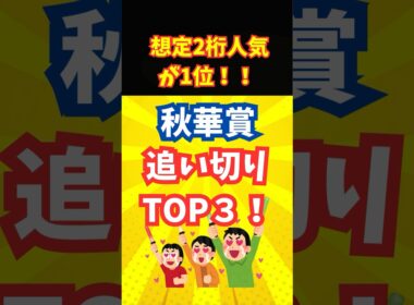 【秋華賞2025 追い切り TOP3！】#競馬#追い切り#秋華賞2025