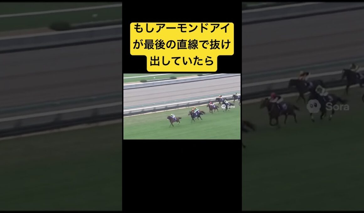 2019年の有馬記念、もしも最後の直線でアーモンドアイが抜け出していたら #ai #競馬 #実況 #有馬記念 #アーモンドアイ