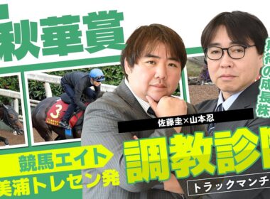 【競馬エイト調教診断】秋華賞（佐藤圭＆山本忍）