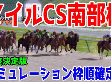 【マイルチャンピオンップ南部杯2025】【最終決定版】シミュレーション枠順確定版 秋のマイル王決定戦そしてJBCへ続く重要なレースをコース・展開・血統・追い切り様々なファクターから最終決断【競馬予想】