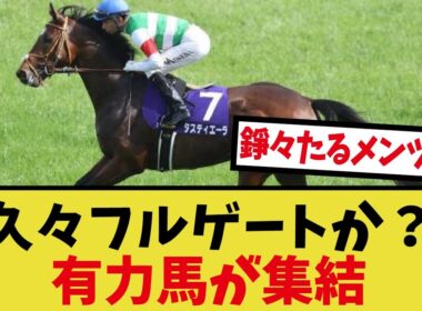 「天皇賞秋も大分面子が出揃ってきたな」に対するみんなの反応集