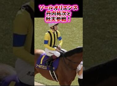 ソールオリエンス、丹内祐次と秋天参戦！【競馬反応集】#天皇賞秋　#ソールオリエンス　#丹内祐次