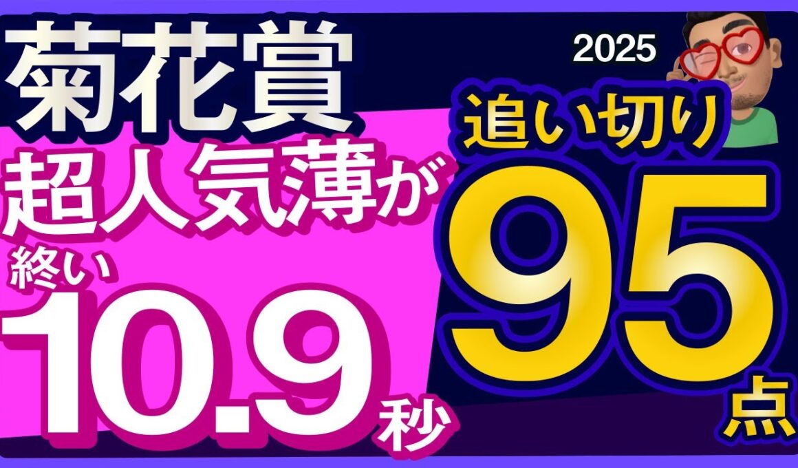 【菊花賞2025予想・全頭追い切り・データ外厩分析】超人気薄が終い10.9秒追い切り95点！エリキング、エネルジコ、ショウヘイ、アマキヒ、ゲルチュタール、ショウヘイ、武豊、ルメールなど参戦！