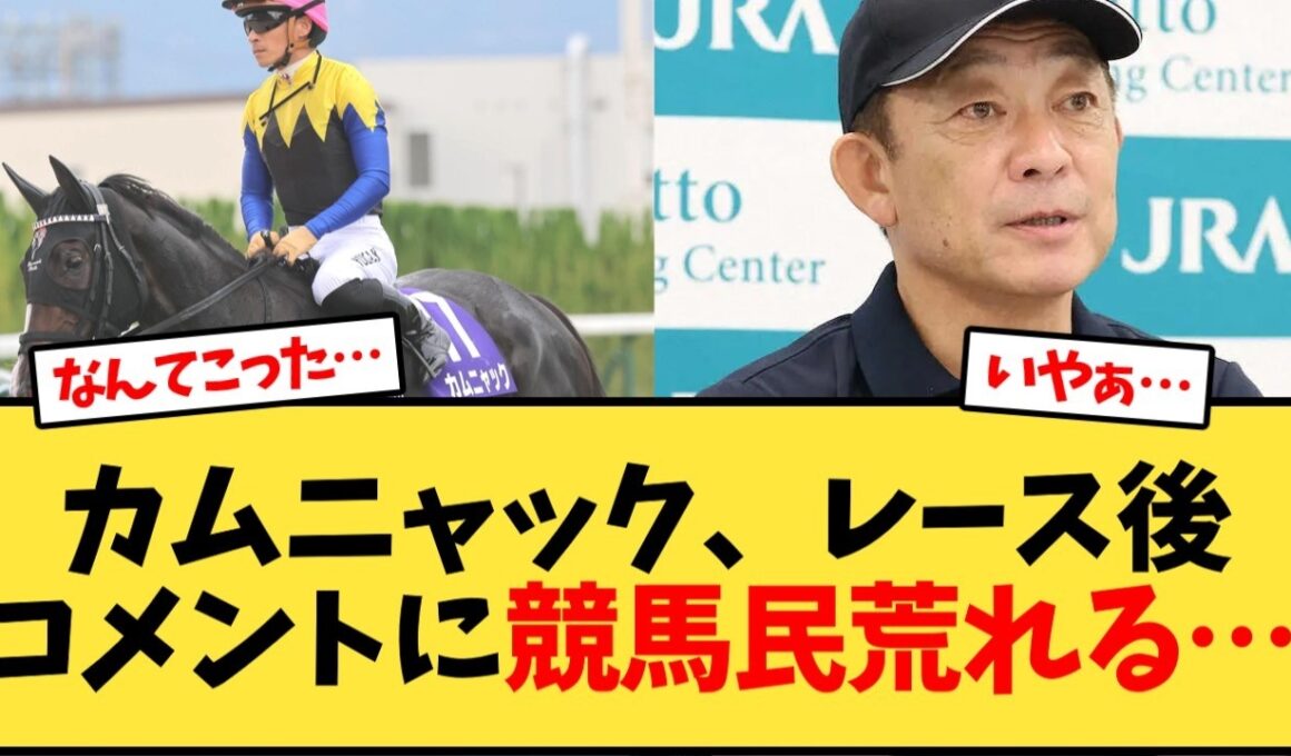 【秋華賞】 カムニャック、川田騎手陣営のレース後コメントが…【競馬反応集】