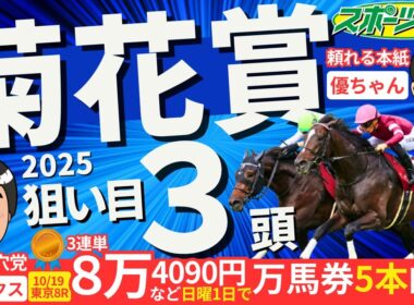 【菊花賞2025】GⅠ馬不在の大混戦！注目の９頭をジャッジ…競馬記者の見解は