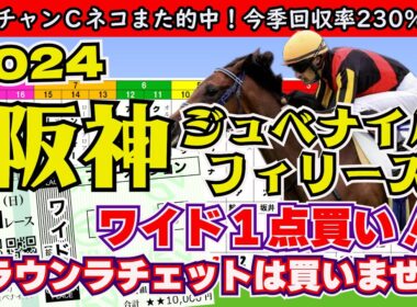 【2024阪神ＪＦ】京都コースなら断然この馬！