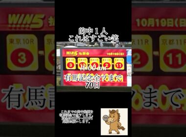 有馬記念への道　残り70日# #競馬 #競馬予想#有馬記念#win #馬券