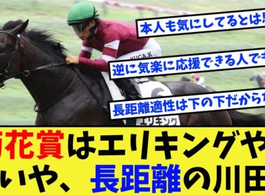 【競馬】菊花賞、エリキング川田は果たして買えるのか？に対する反応集【競馬の反応集】