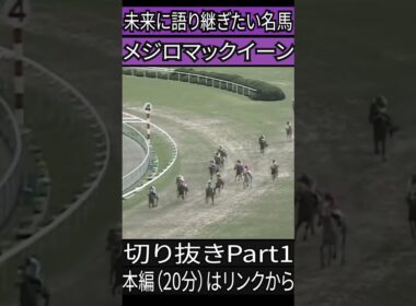 メジロマックイーン　天皇賞（春）連覇　切り抜き　Part１　#競馬　#ドキュメンタリー 　#メジロマックイーン
