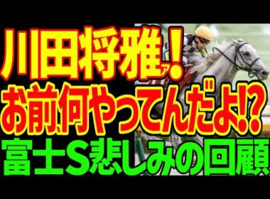 【秋華賞でもカムニャックとぶ】単勝1.9倍の大本命ジャンタルマンタルとぶ…川田将雅ぁ！いやデビルマン川田ぁ！なんでだよ！？ガイアフォース横山武史ってなんだよ！？2025年富士S回顧動画【競馬ゆっくり】