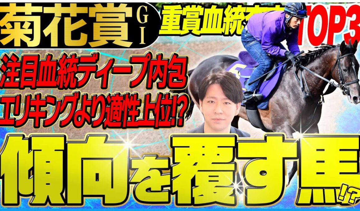 【菊花賞2025】ディープ内包馬エリキングより適性上位の可能性を秘めた注目馬！未知の長距離戦を制するのは…？(坂上明大の重賞血統査定)《東スポ競馬》