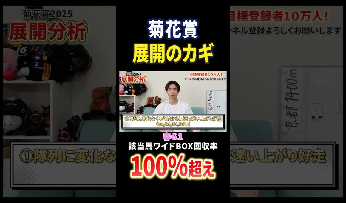 菊花賞2025展開分析！エリキングやエネルジコが激突！#競馬 #競馬予想 #馬券 #菊花賞 #おすすめ #shorts