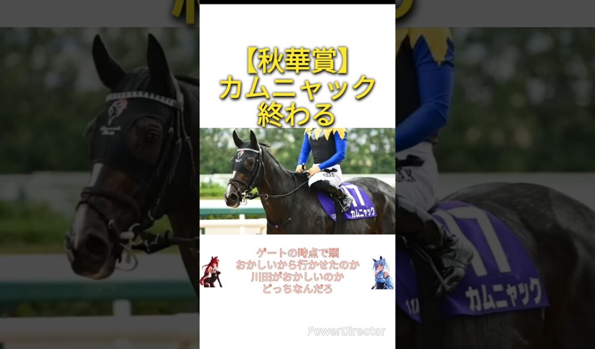 【秋華賞2025】1番人気カムニャックが発汗と入れ込みでレース前で終わる　#競馬