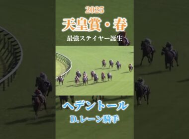 【競馬】へデントールとD.レーン騎手が天皇賞（春）制す！！長距離界に新たな最強ステイヤー誕生か #競馬 #競馬予想 #へデントール #horseracing #天皇賞春 #京都競馬場 #shorts