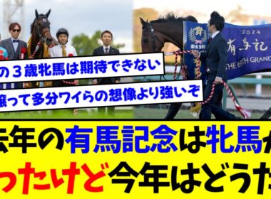 【有馬記念】『去年は三歳牝馬が有馬を制覇したけど今年はどうかな』に対するみんなの反応集【競馬】