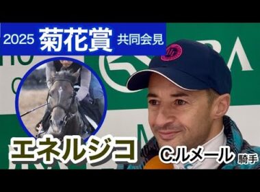 【菊花賞2025】「スタミナあるから距離は問題ない」エネルジコのルメール騎手は距離延長にも自信あり…ＪＲＡ共同会見