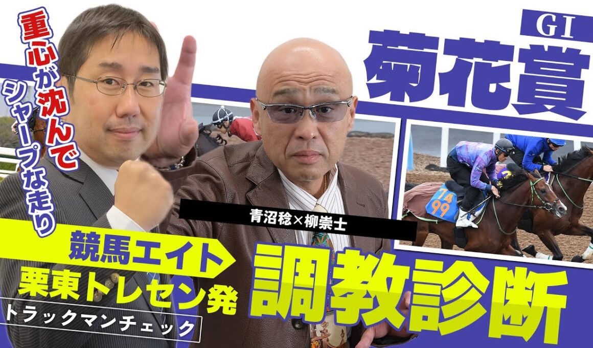 【競馬エイト調教診断】菊花賞（青沼稔＆柳崇士）