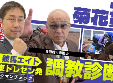 【競馬エイト調教診断】菊花賞（青沼稔＆柳崇士）