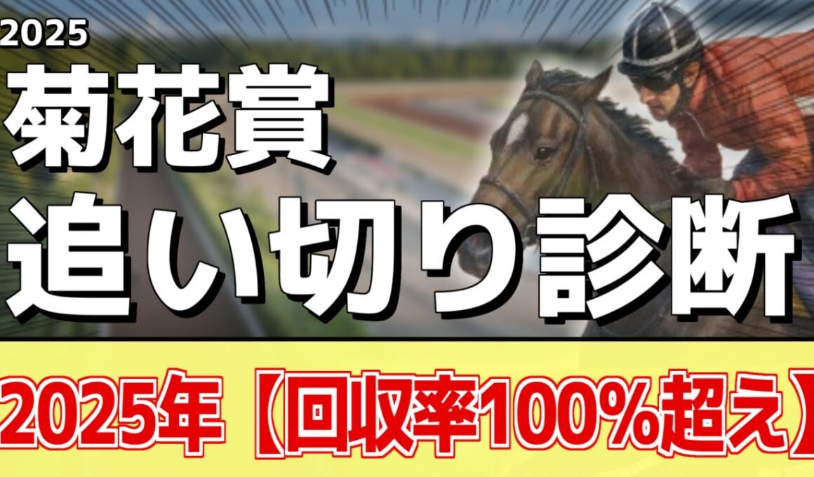 追い切り徹底解説！【菊花賞2025】エリキング、エネルジコなどの状態はどうか？調教S評価は2頭！