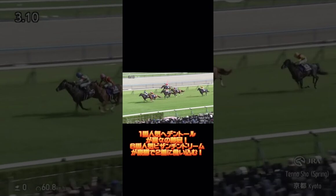 天皇賞・春　GⅠ 2025.5.4 #天皇賞春 #ヘデントール #ビザンチンドリーム #ショウナンラプンタ #競馬速報 #G1 #競馬結果 #jra