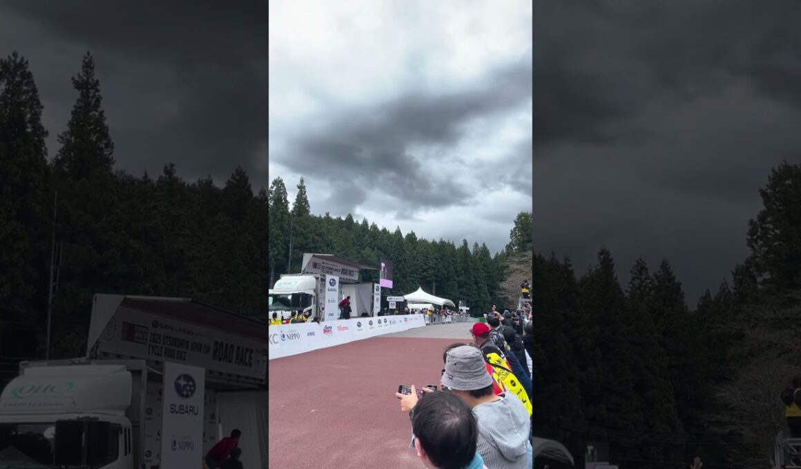 2025宇都宮ジャパンカップロードレース　ゴール瞬間！