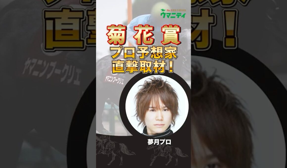 【菊花賞2025】至高のデジタル予想「夢月」プロの狙い馬は？！ #菊花賞 #競馬予想 #shorts